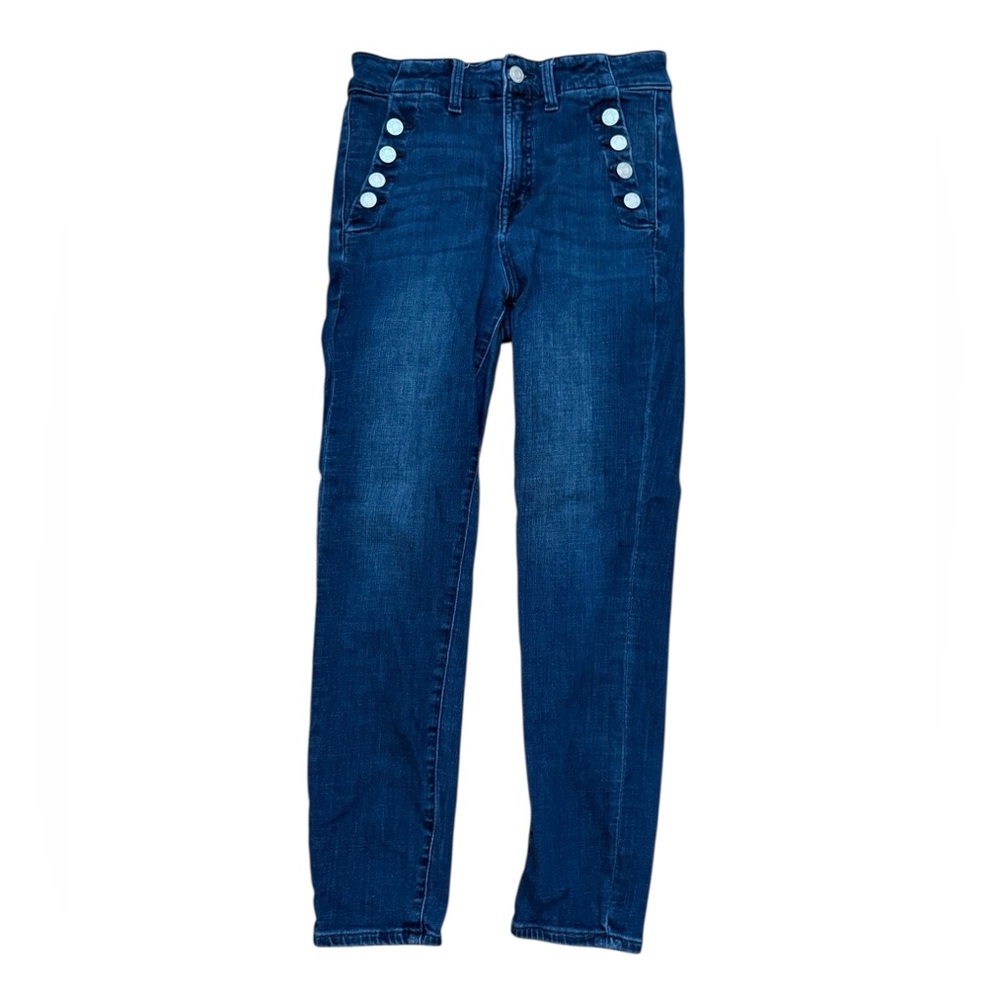 GAP Dark Blue High Rise Women's Jeans Leggings